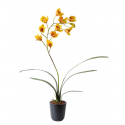 Orchidée artificielle Cymbidium 80cm