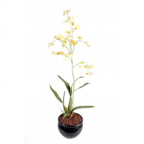 Orchidée artificielle Oncidium 60cm