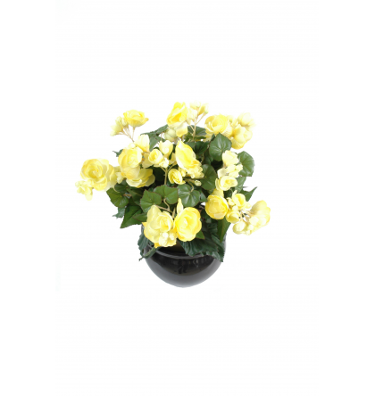 Begonia artificiel 35cm