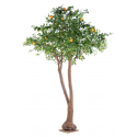 Oranger arbre double artificiel H340cm