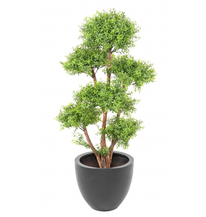 Eucalyptus M tree UV artificiel H130cm