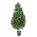 Laurier cône artificiel UV Nobilis H130  & 150cm