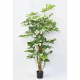Philodendron artificiel panaché tuteur coco H160cm