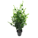 Eucalyptus artificiel UV buisson H90cm