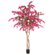 Bougainvillée fleurs fuchsia artificiel H320cm