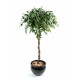 Ficus artificiel | Boule Natasja 140cm Ø60cm