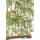 Haie Bambou Oriental artificiel 180cm L130cm