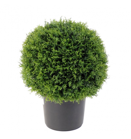 Cyprès artificiel UV boule Ø35 & Ø45cm