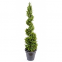 Cyprès artificiel UV Juniperus spirale H130 & 160cm